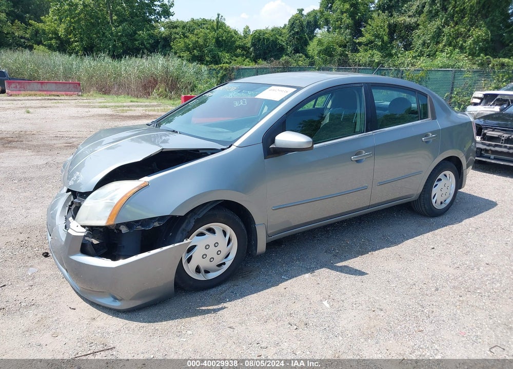 2010 NISSAN SENTRA 2.0 VIN: 3N1AB6AP7AL615374