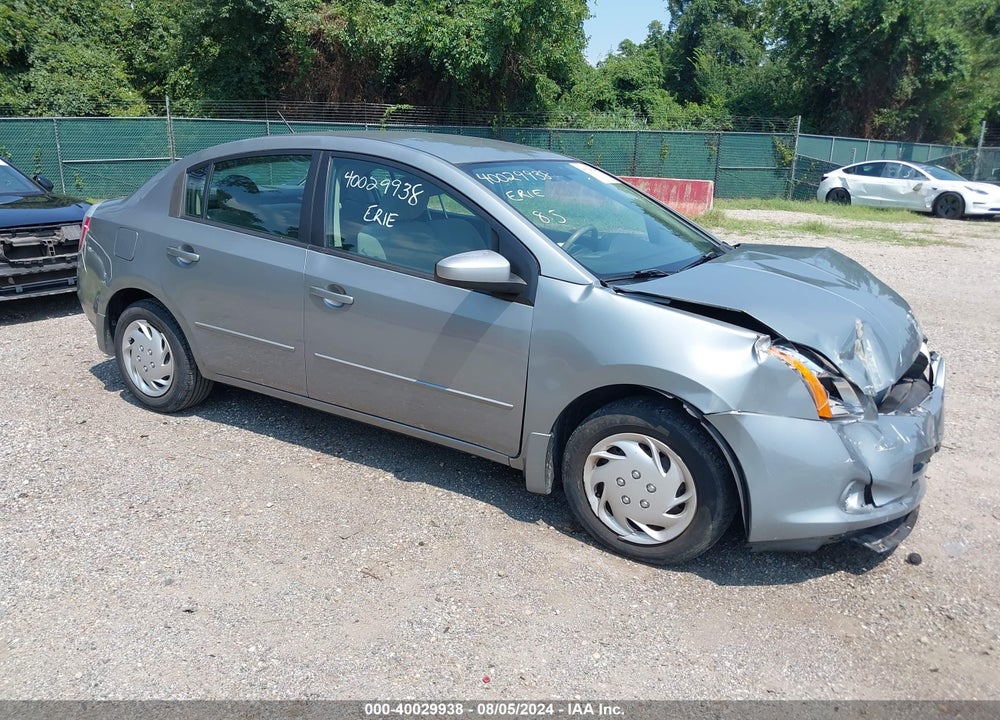 2010 NISSAN SENTRA 2.0 VIN: 3N1AB6AP7AL615374