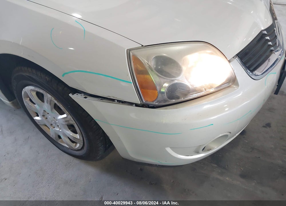 2007 MITSUBISHI GALANT DE VIN: 4A3AB26F87E020514