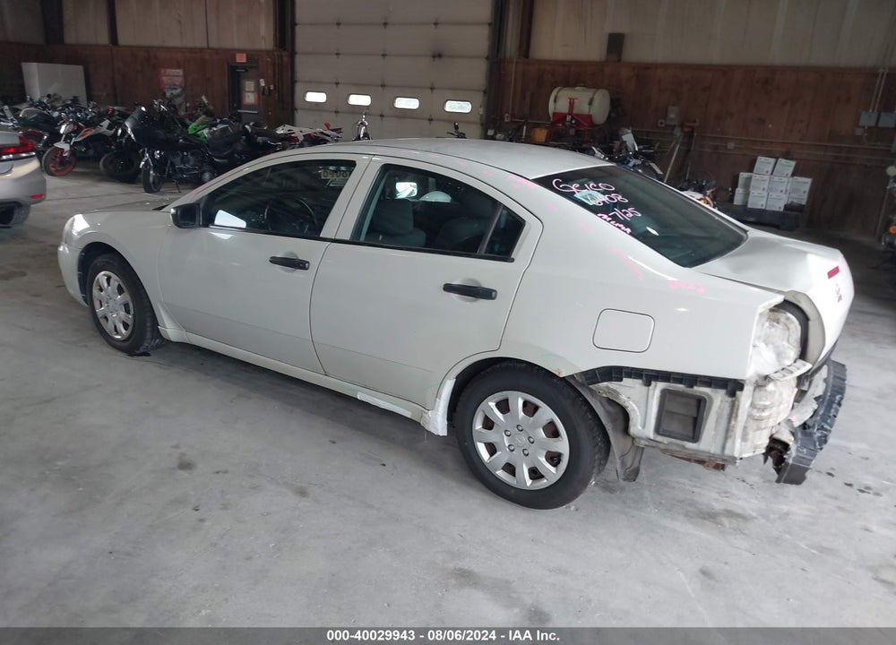 2007 MITSUBISHI GALANT DE VIN: 4A3AB26F87E020514