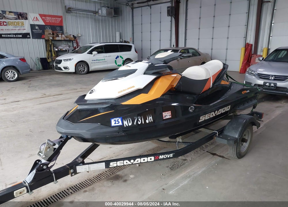 2012 SEADOO GTX 215 VIN: YDV28210A212
