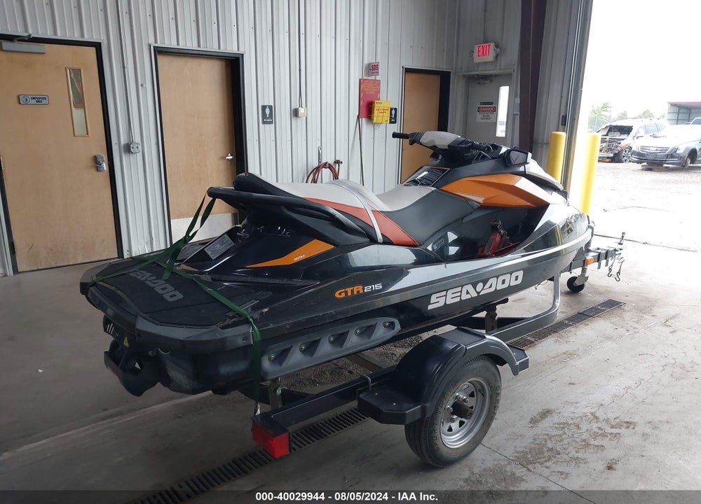 2012 SEADOO GTX 215 VIN: YDV28210A212