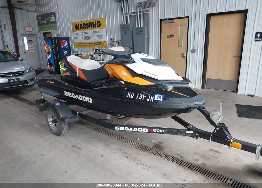2012 SEADOO GTX 215 VIN: YDV28210A212