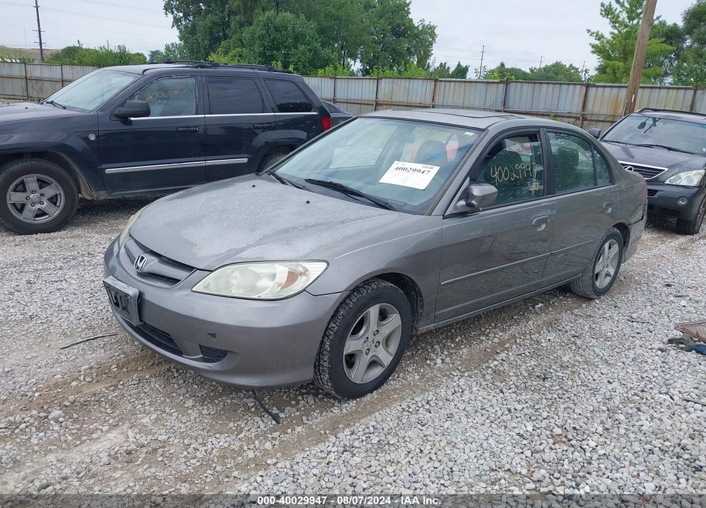 2004 HONDA CIVIC EX VIN: 2HGES26784H511765