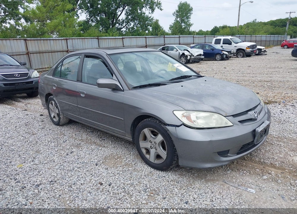 2004 HONDA CIVIC EX VIN: 2HGES26784H511765