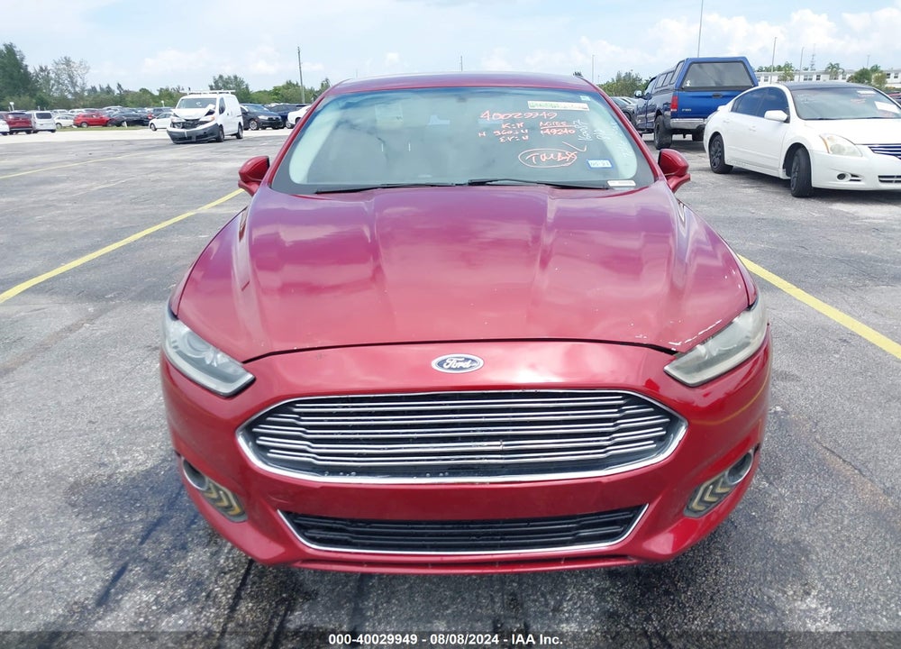 2016 FORD FUSION VIN: 3FA6P0K90GR160087