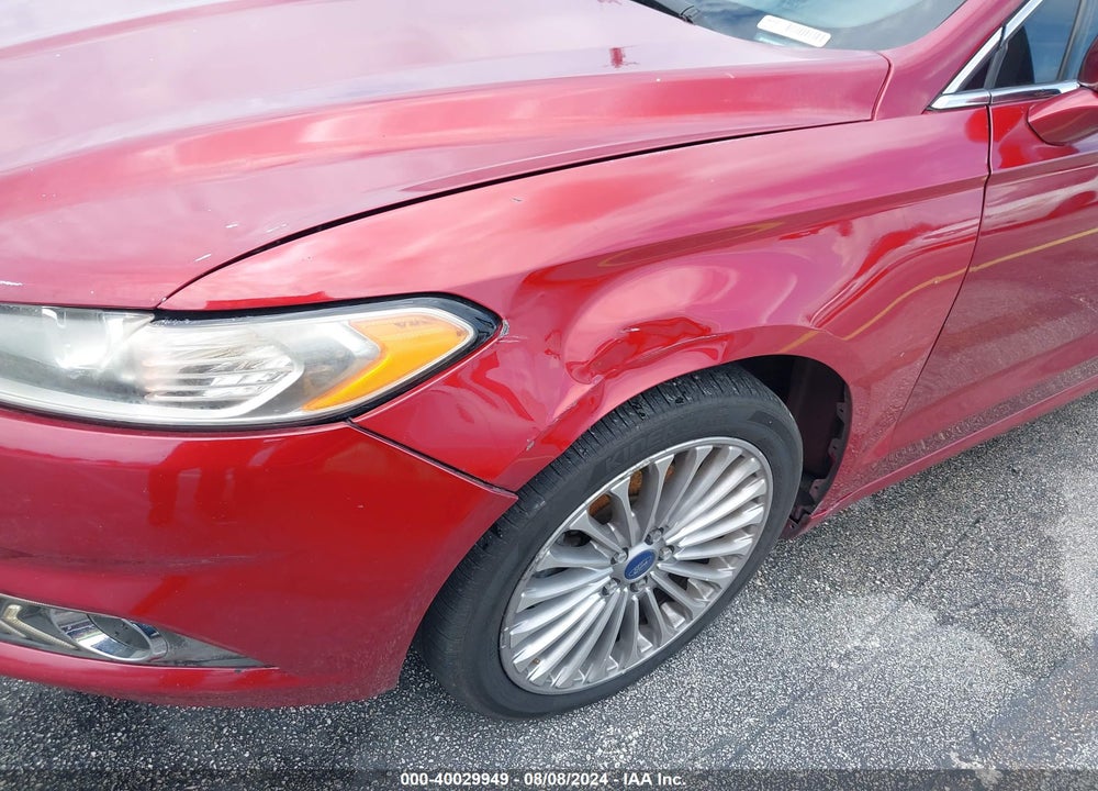 2016 FORD FUSION VIN: 3FA6P0K90GR160087