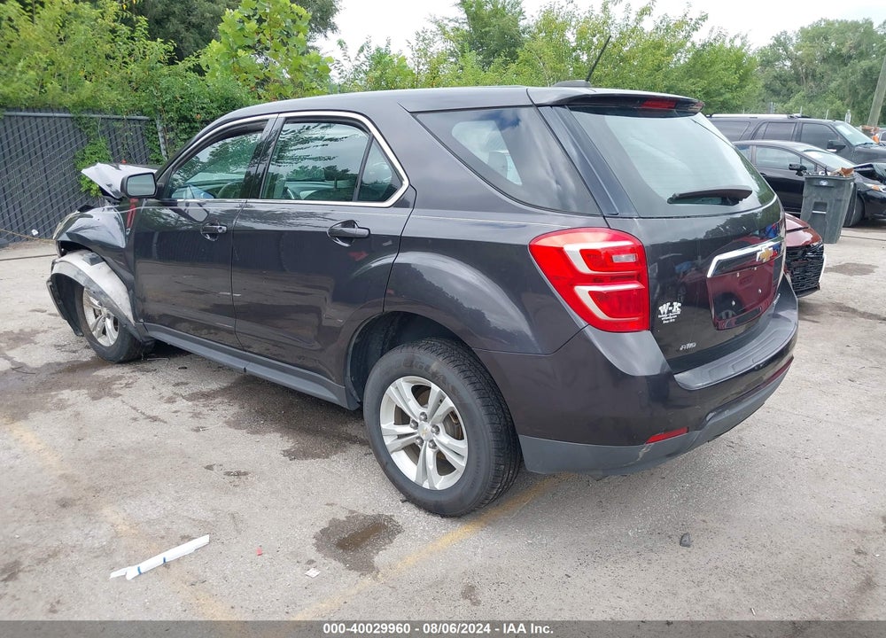 2016 CHEVROLET EQUINOX LS VIN: 2GNFLEEK1G6217011