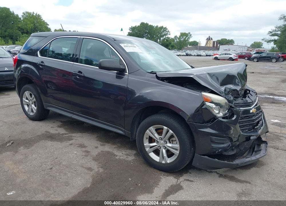 2016 CHEVROLET EQUINOX LS VIN: 2GNFLEEK1G6217011