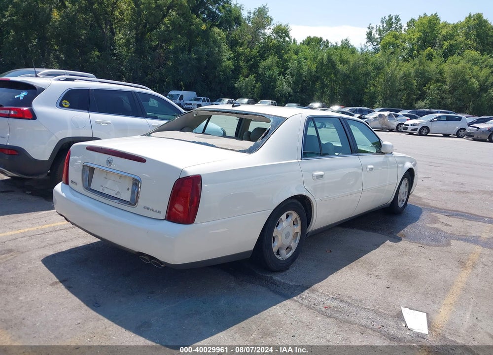 2005 CADILLAC DEVILLE VIN: 1G6KD54Y05U268172