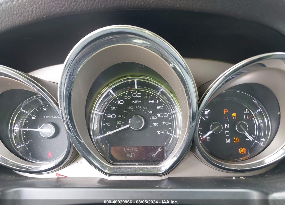 2011 LINCOLN MKT ECOBOOST VIN: 2LMHJ5AT5BBJ50595