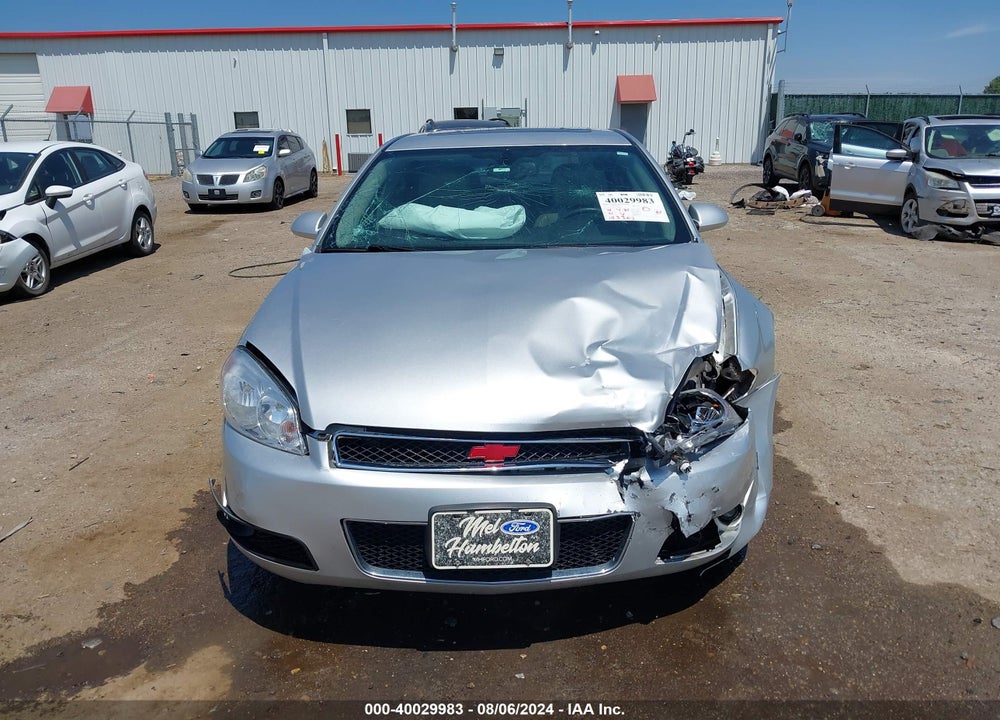 2013 CHEVROLET IMPALA LTZ VIN: 2G1WC5E38D1106880
