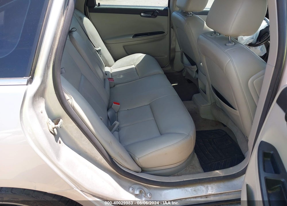 2013 CHEVROLET IMPALA LTZ VIN: 2G1WC5E38D1106880
