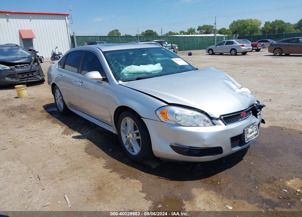 2013 CHEVROLET IMPALA LTZ VIN: 2G1WC5E38D1106880
