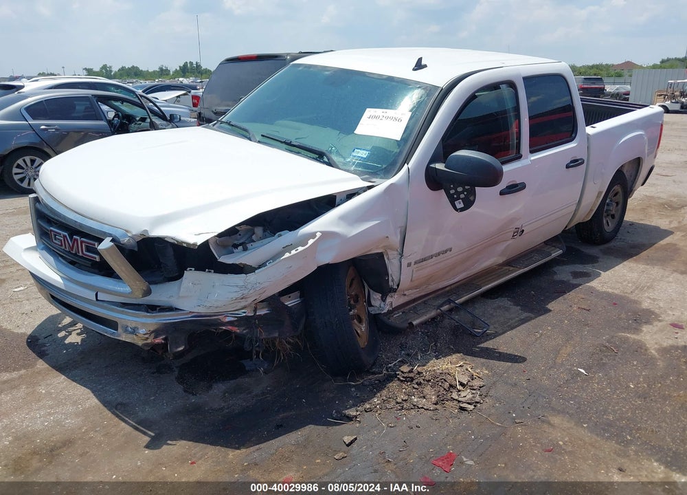 2009 GMC SIERRA 1500 SL VIN: 3GTEC13C39G267389