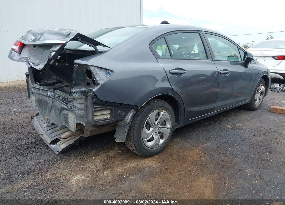2013 HONDA CIVIC LX VIN: 19XFB2F52DE262859