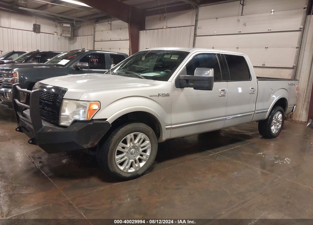 2009 FORD F-150 PLATINUM VIN: 1FTPW14V89FA78934