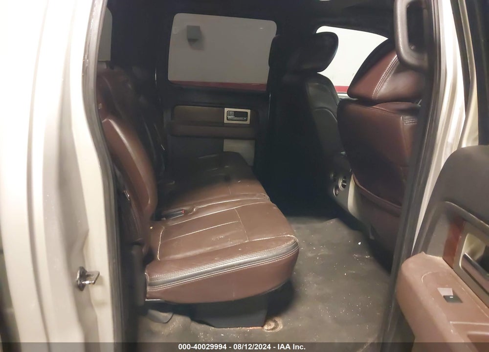 2009 FORD F-150 PLATINUM VIN: 1FTPW14V89FA78934