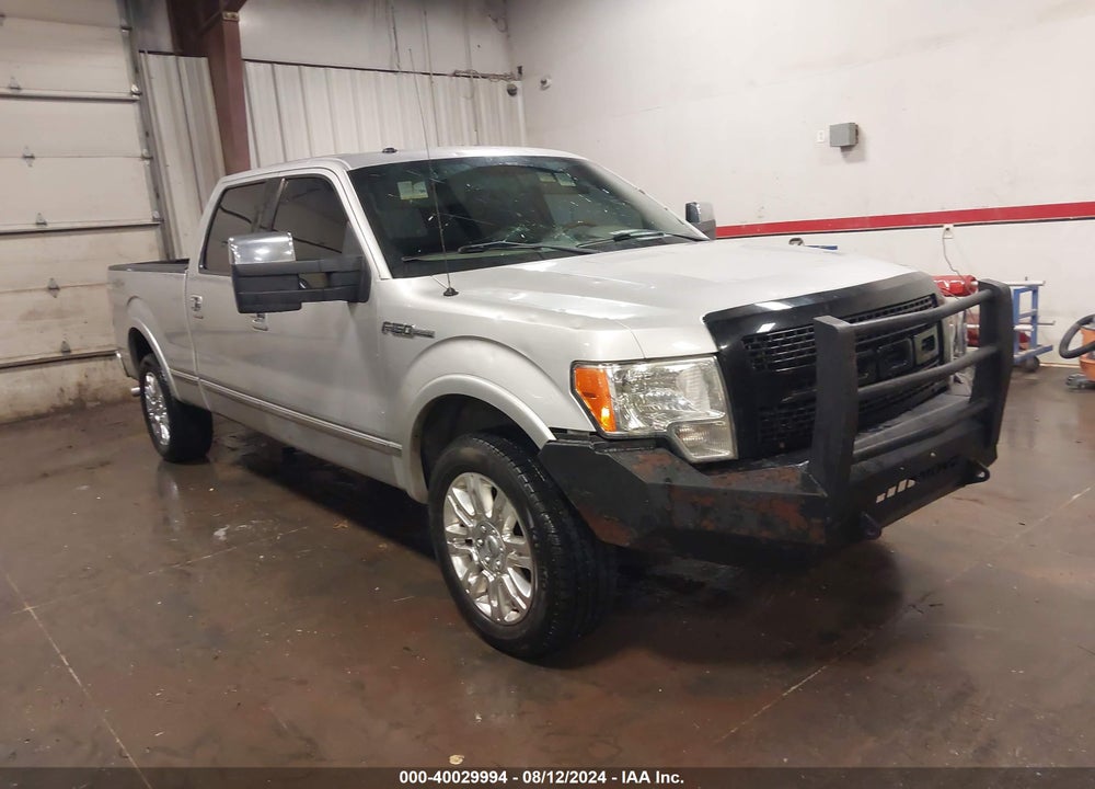 2009 FORD F-150 PLATINUM VIN: 1FTPW14V89FA78934