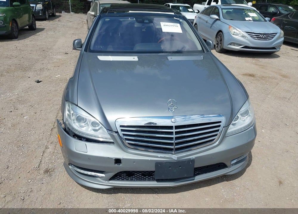 2012 MERCEDES-BENZ S 550 4MATIC VIN: WDDNG9EB7CA445579