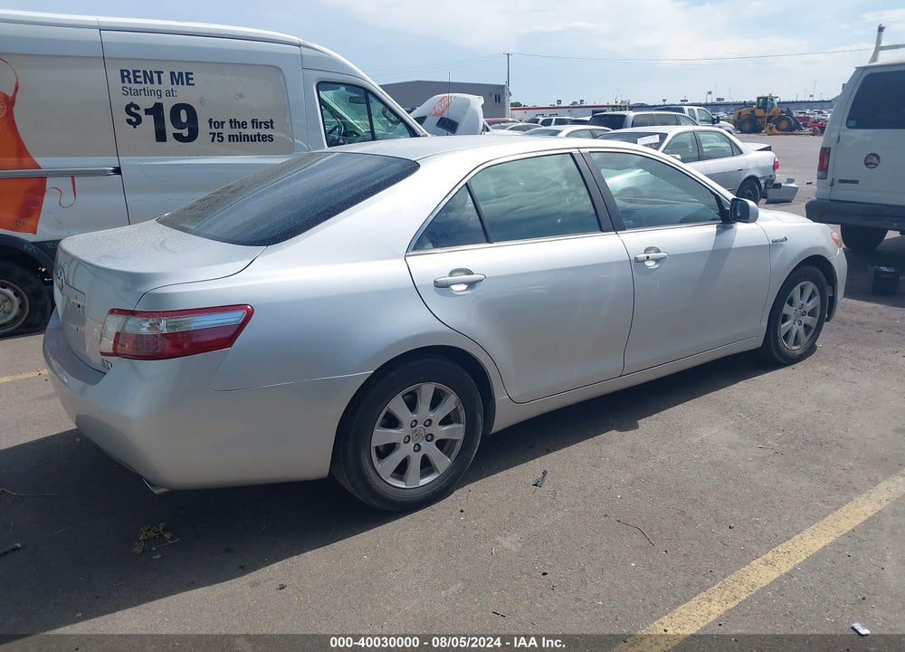 2008 TOYOTA CAMRY HYBRID VIN: 4T1BB46K98U037230