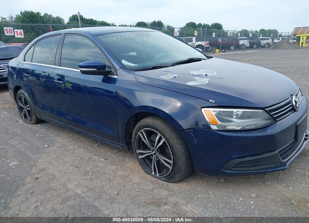 2013 VOLKSWAGEN JETTA 2.5L SE VIN: 3VWDP7AJ3DM418825