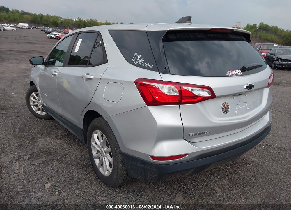 2020 CHEVROLET EQUINOX FWD LS VIN: 3GNAXHEV9LS640036