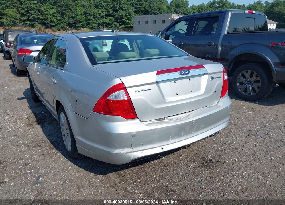 2010 FORD FUSION HYBRID VIN: 3FADP0L32AR392070