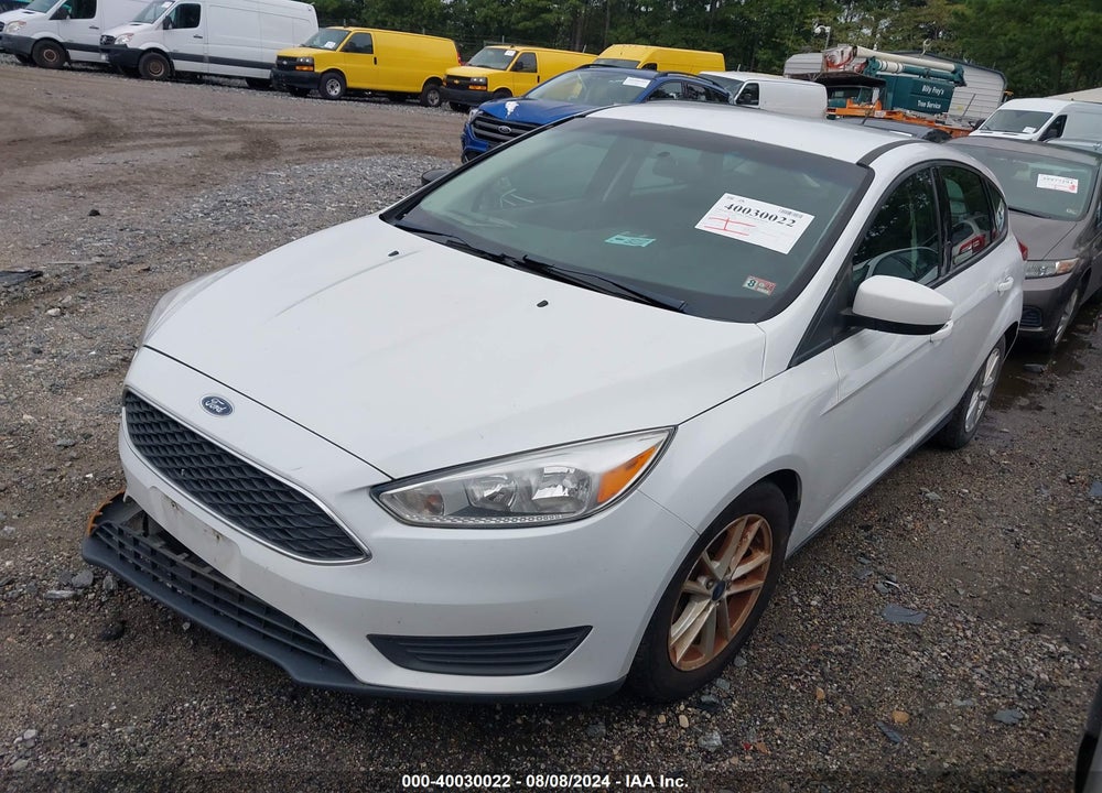 2018 FORD FOCUS SE VIN: 1FADP3K26JL316540