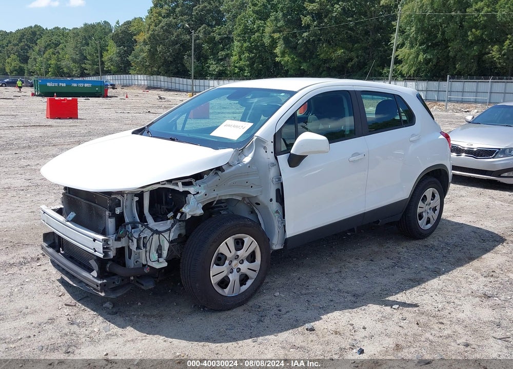 2017 CHEVROLET TRAX VIN: KL7CJKSBXHB185613