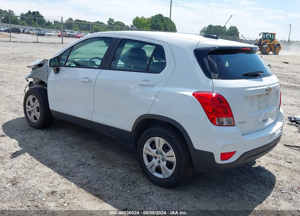 2017 CHEVROLET TRAX VIN: KL7CJKSBXHB185613