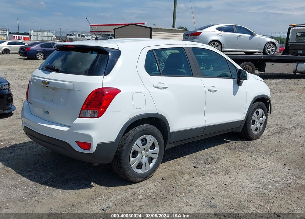 2017 CHEVROLET TRAX VIN: KL7CJKSBXHB185613