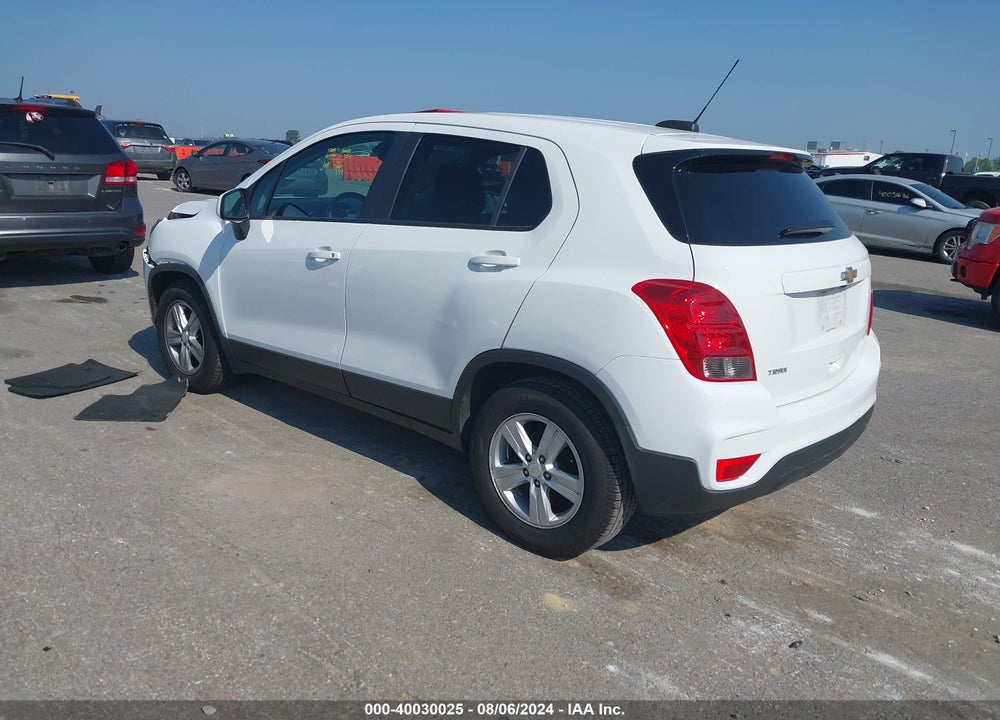 2020 CHEVROLET TRAX FWD LS VIN: 3GNCJKSB8LL127565