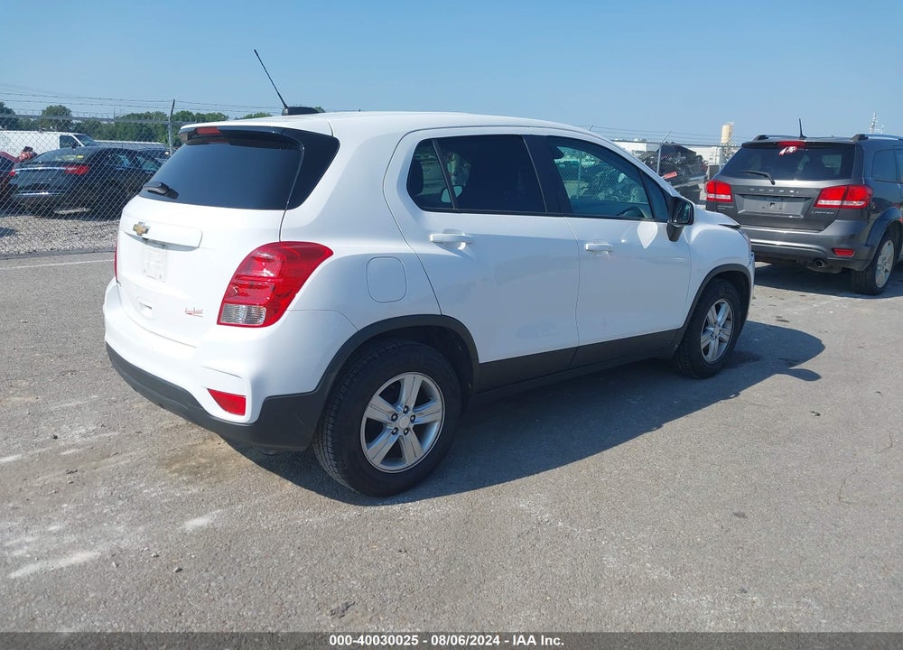 2020 CHEVROLET TRAX FWD LS VIN: 3GNCJKSB8LL127565