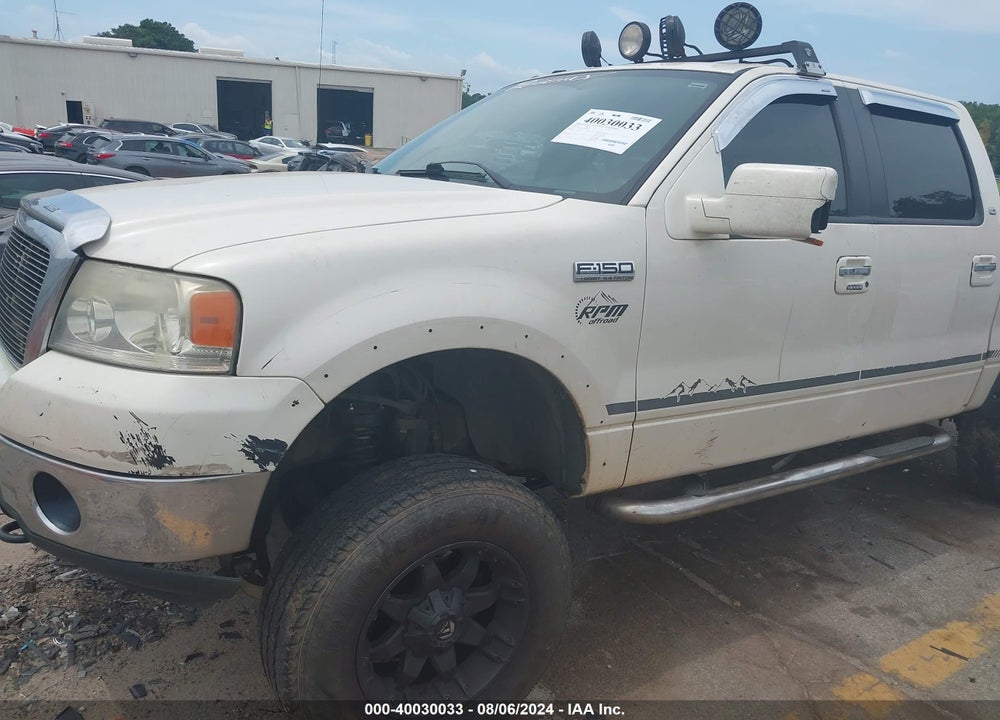 2007 FORD F-150 FX4/LARIAT/XLT VIN: 1FTPW14597FB64282