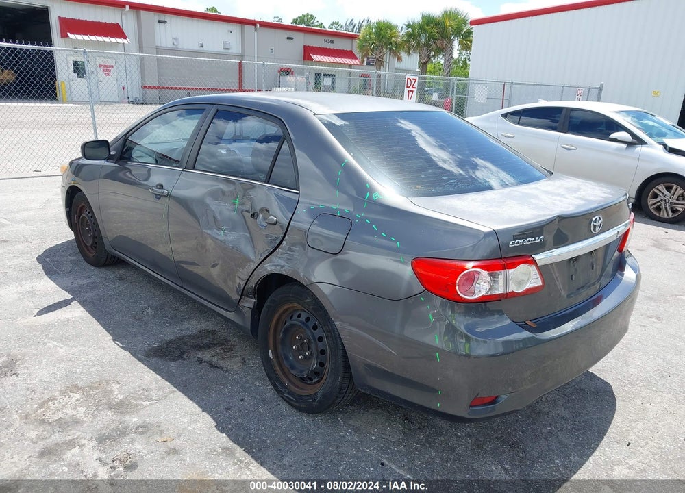2013 TOYOTA COROLLA LE VIN: 5YFBU4EE1DP093602