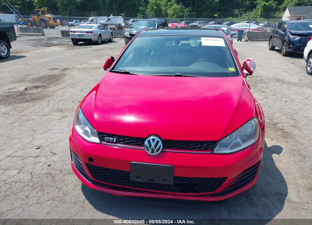 2015 VOLKSWAGEN GOLF GTI 2.0T SE 4-DOOR VIN: 3VW4T7AU8FM009048
