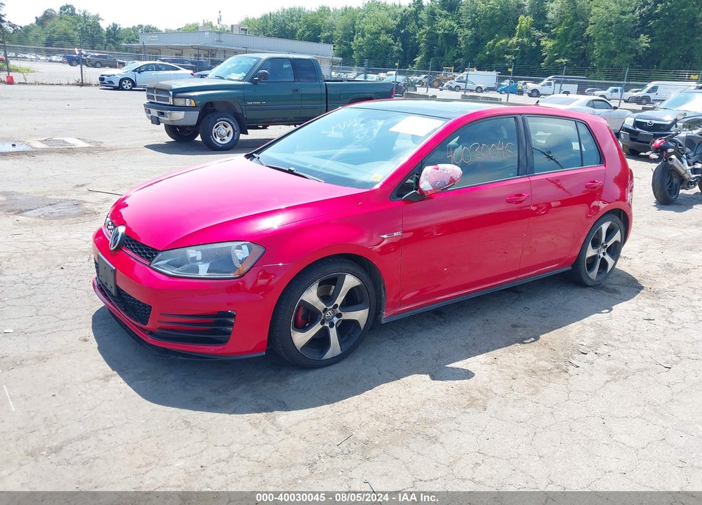 2015 VOLKSWAGEN GOLF GTI 2.0T SE 4-DOOR VIN: 3VW4T7AU8FM009048