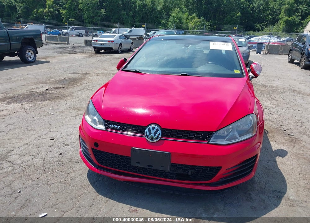 2015 VOLKSWAGEN GOLF GTI 2.0T SE 4-DOOR VIN: 3VW4T7AU8FM009048