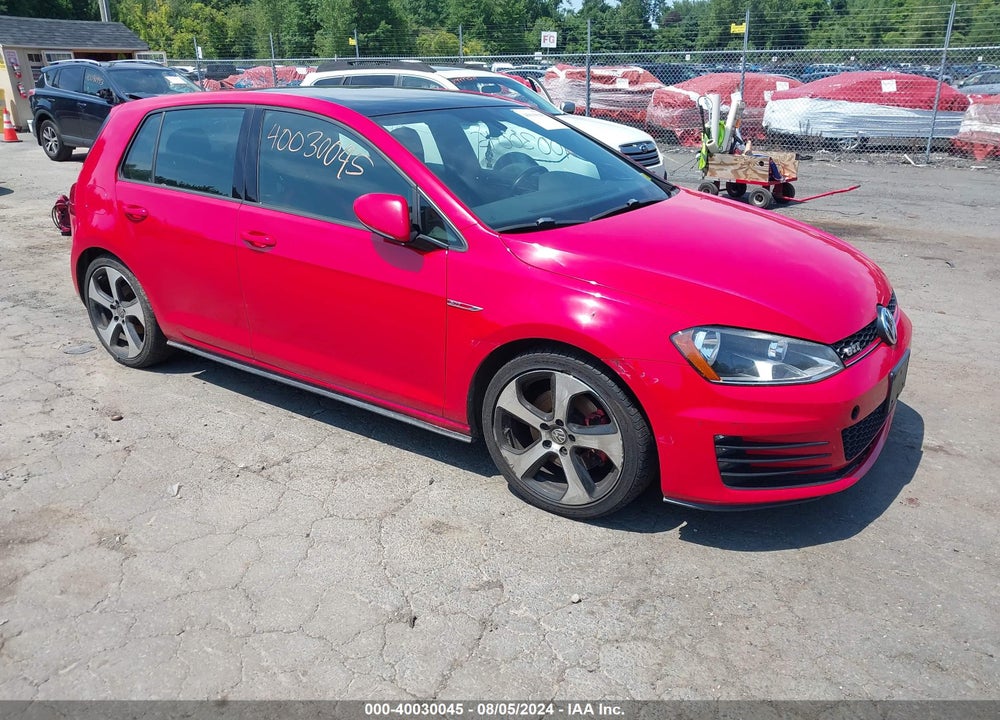 2015 VOLKSWAGEN GOLF GTI 2.0T SE 4-DOOR VIN: 3VW4T7AU8FM009048