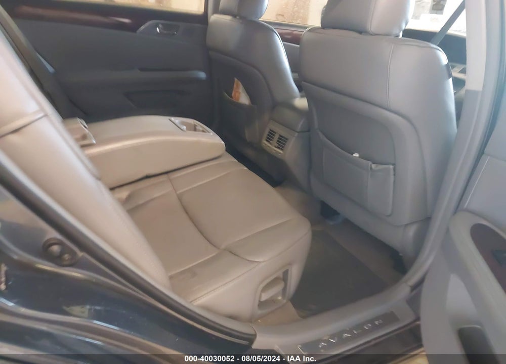 2008 TOYOTA AVALON XLS VIN: 4T1BK36B18U269248