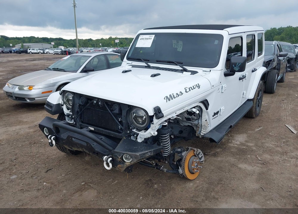 2021 JEEP WRANGLER UNLIMITED VIN: 1C4HJXEG5MW764573