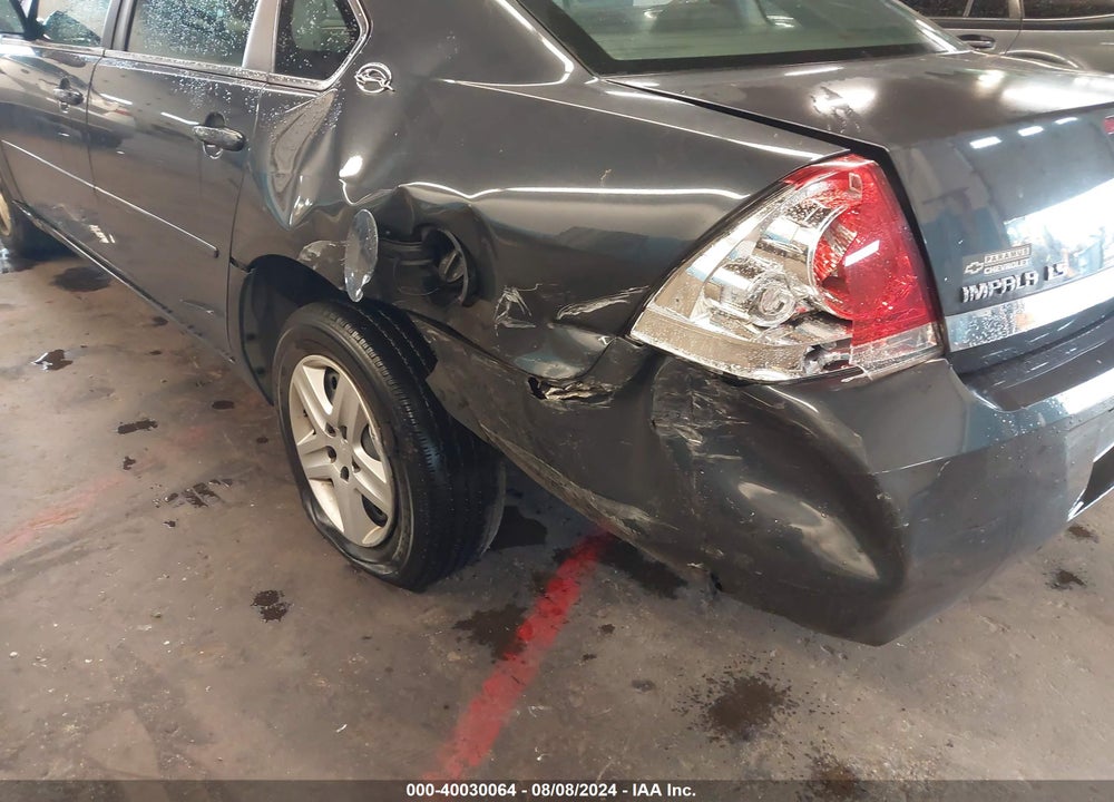 2008 CHEVROLET IMPALA LS VIN: 2G1WB58N581225136