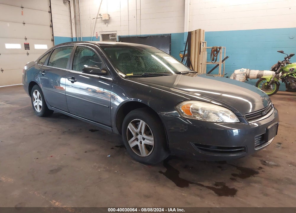 2008 CHEVROLET IMPALA LS VIN: 2G1WB58N581225136