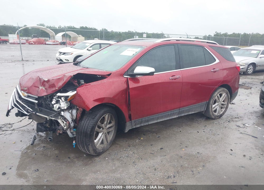 2018 CHEVROLET EQUINOX PREMIER VIN: 3GNAXMEV6JS511905