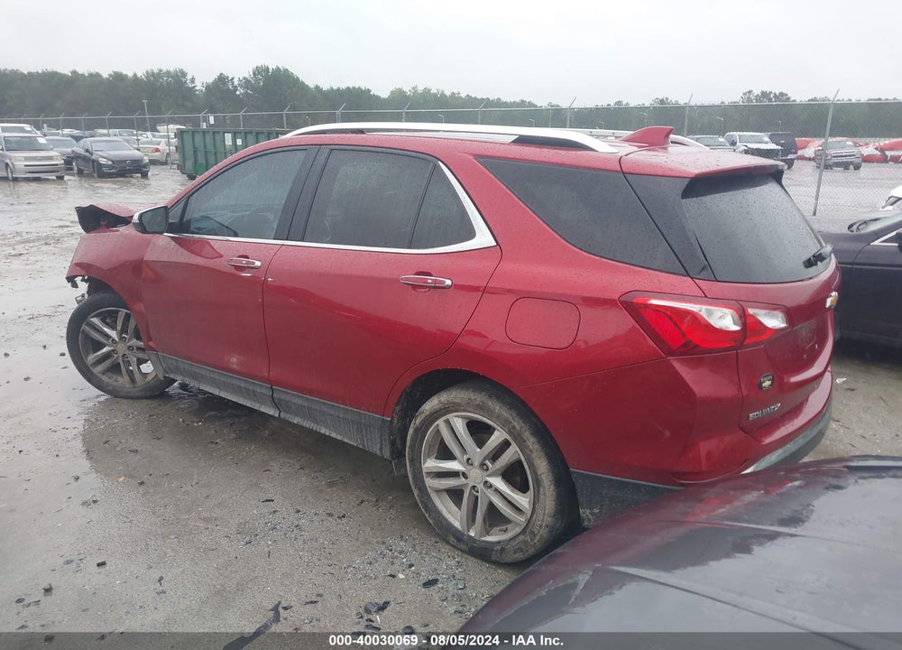 2018 CHEVROLET EQUINOX PREMIER VIN: 3GNAXMEV6JS511905