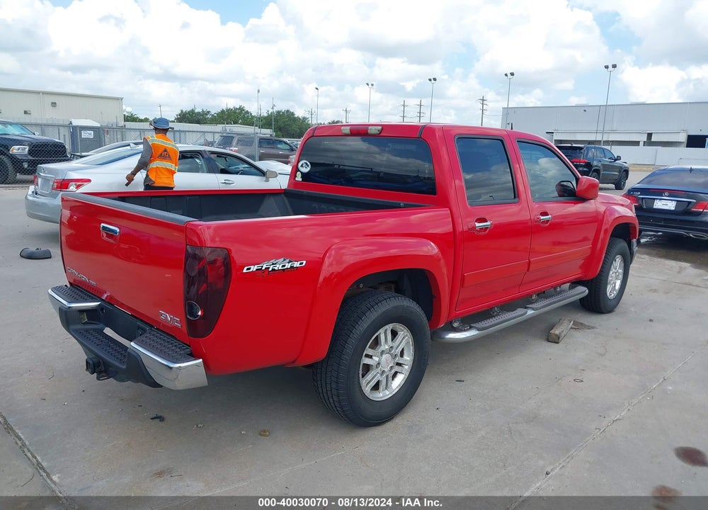2011 GMC CANYON VIN: 1GTH6MFE1B8129610