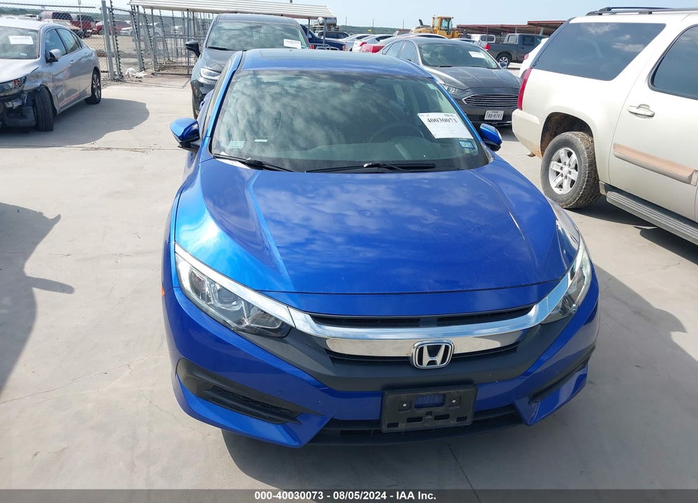 2018 HONDA CIVIC EX VIN: 2HGFC2F76JH588468