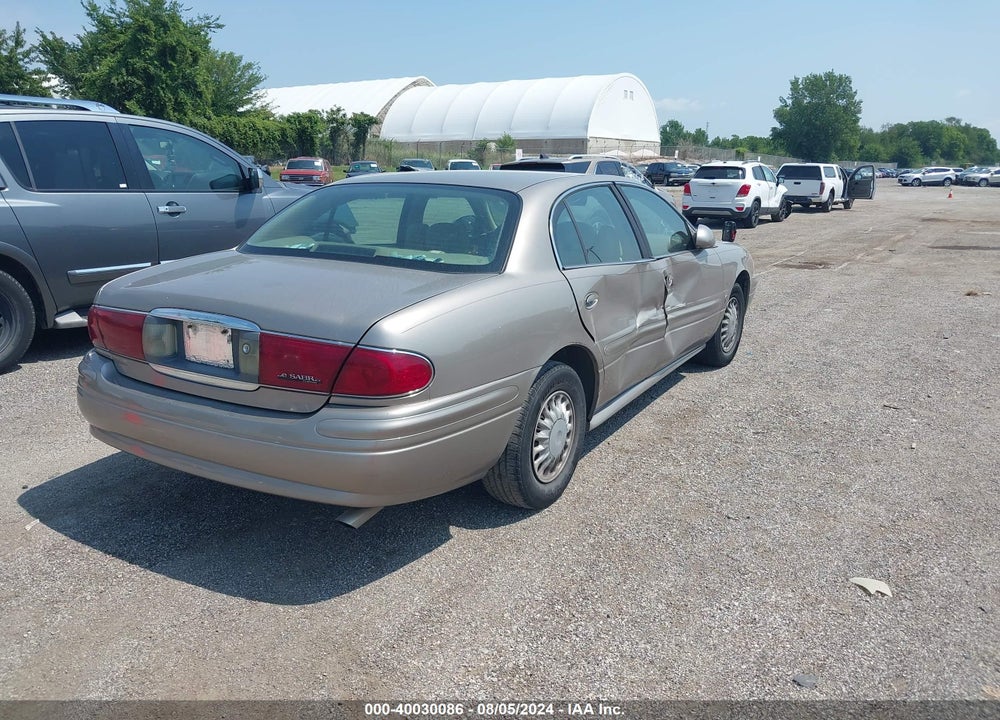 2004 BUICK LESABRE CUSTOM VIN: 1G4HP52K94U198565