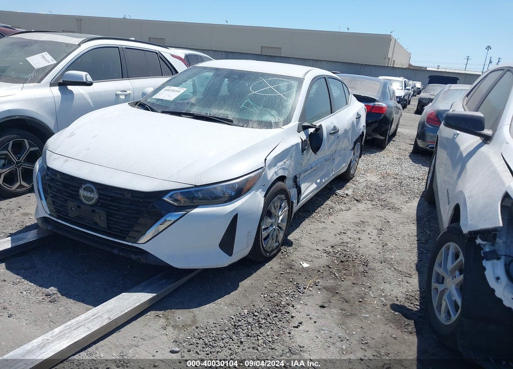 2024 NISSAN SENTRA S XTRONIC CVT VIN: 3N1AB8BV8RY230963